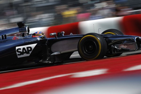 Jenson Button, McLaren MP4-29 - Mercedes