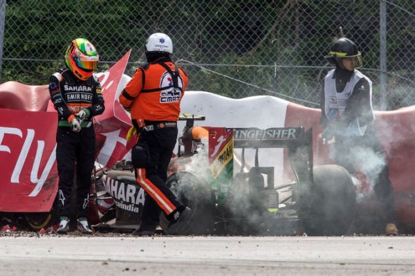 Sergio-Perez crash GP-Kanada-2014
