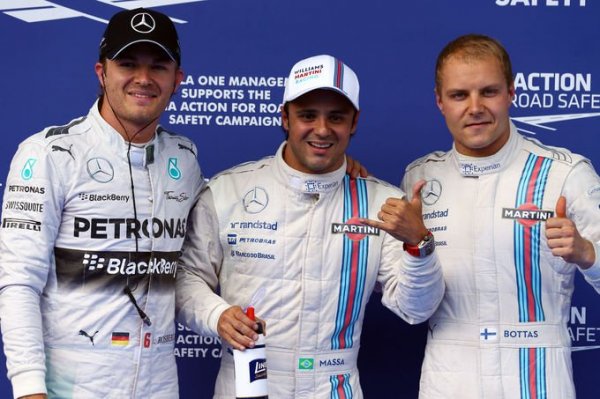Meglepetésre Massa és Bottas indulhat az első rajtsorból Spielbergben. Rosberg és a Mercedes ezúttal statisztaszerepet játszott
