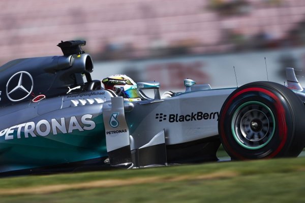 Hamilton eddig öt futamot nyert a Mercedes-Benz W05 Hybriddel