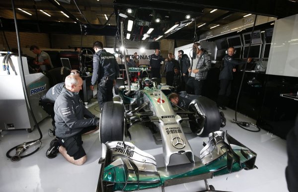 Nico Rosberg - Mercedes W05 Hybrid, Spa-Francorchamps