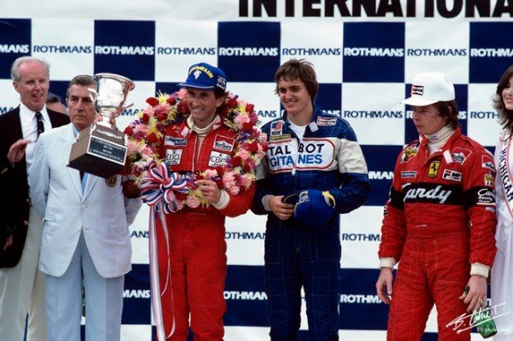 Cheever első dobogóját az 1981-es szezonzárón, Las Vegasban szerezte a Ligier színeiben